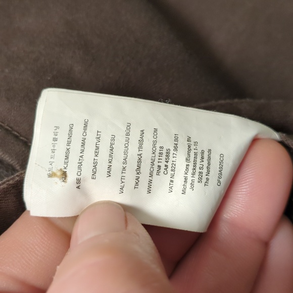 Chic Wide Leg Pants by Michael Kors – Chocolate Brown Elegance - Picture 15 of 15